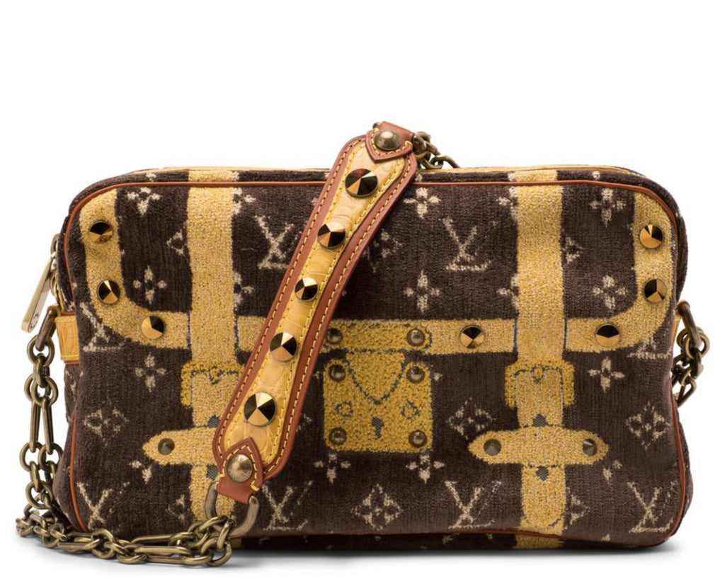Louis Vuitton Monogram Velvet Trompe L'Oeil Trocadero 27 51lz614s Louis Vuitton Monogram Velvet Trompe L'Oeil Trocadero 27 51lz614s