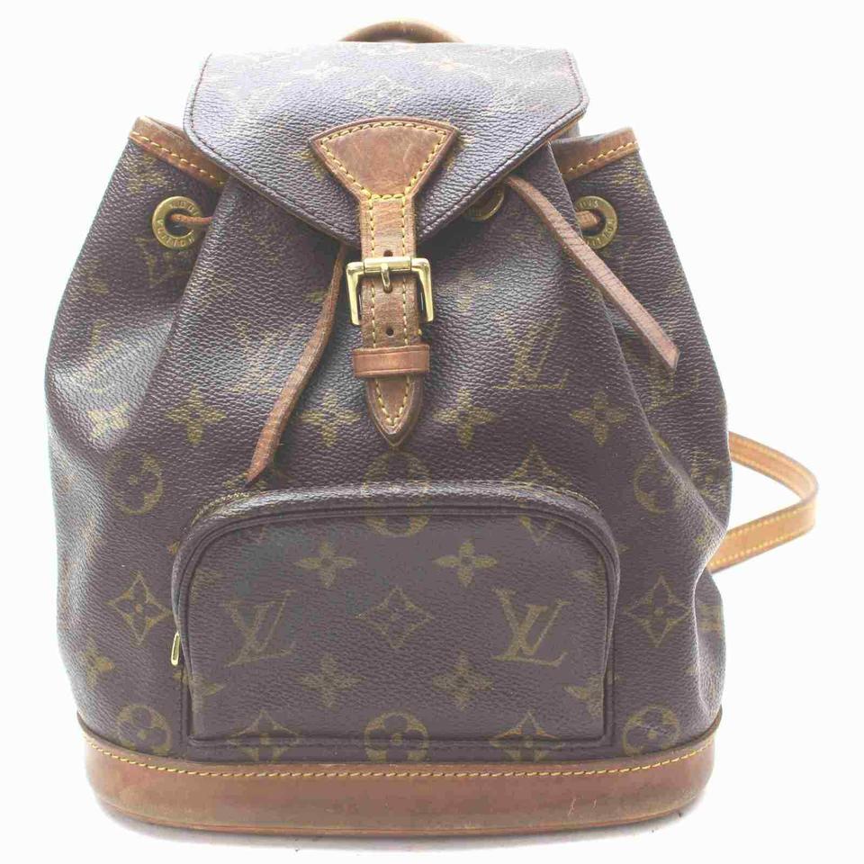 Louis Vuitton Monogram Mini Moyen Montsouris Backpack PM 861563 Louis Vuitton Monogram Mini Moyen Montsouris Backpack PM 861563