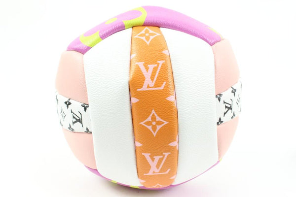 Louis Vuitton SS20 Limited Pink x Orange Monogram Giant Volleyball 39lk62s
