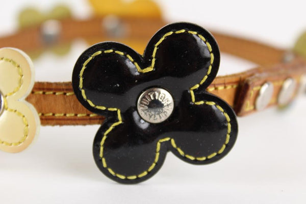 Louis Vuitton Multicolor Vernis Leather Flower Double Wrap Bracelet - Brass  Wrap, Bracelets - LOU769523