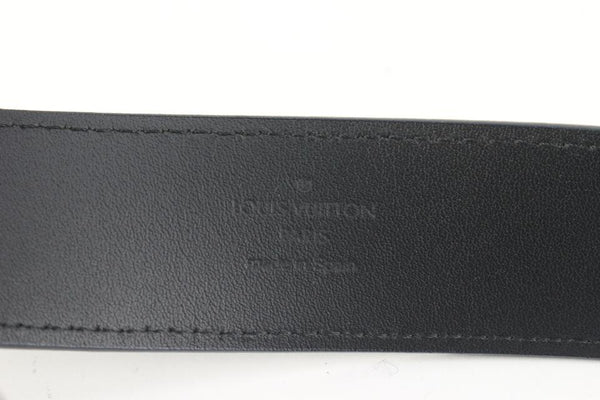Louis Vuitton Noir Slender Belt 36 – The Closet