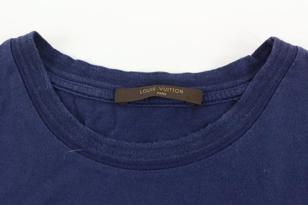 Louis 4 Vuitton T-Shirt, Blue, Xs