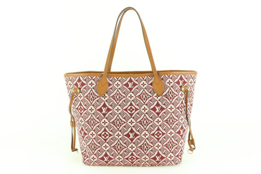 Louis Vuitton Bordeaux Monogram Since 1854 Neverfull MM Tote 23lz53s Louis Vuitton Bordeaux Monogram Since 1854 Neverfull MM Tote 23lz53s
