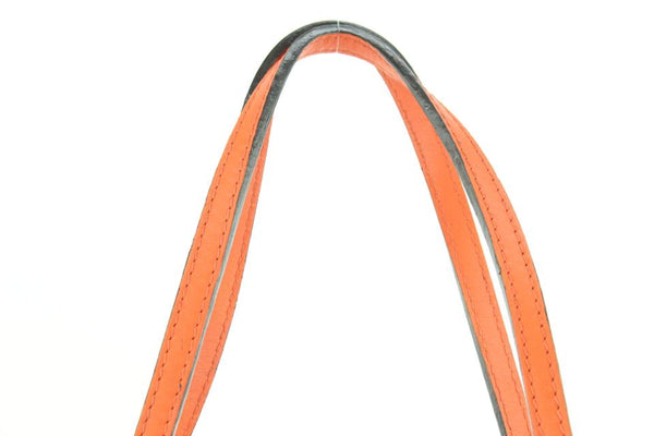 Louis Vuitton Orange Epi Neverfull MM 141085