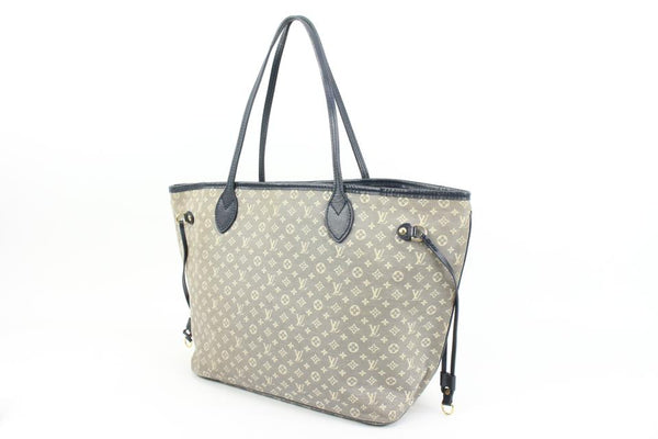 Louis Vuitton White And Grey Neverfull