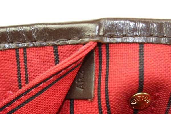 Louis Vuitton Small Damier Ebene Neverfull PM Tote Bag Leather ref.318981 -  Joli Closet