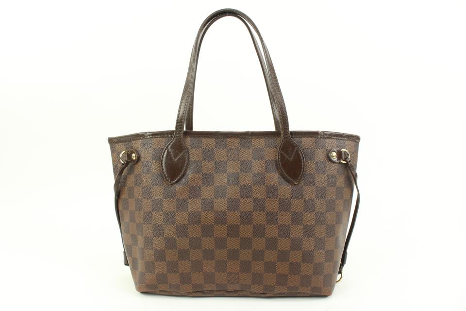 Louis Vuitton Small Damier Ebene Neverfull PM Tote Bag 70lv315s Louis Vuitton Small Damier Ebene Neverfull PM Tote Bag 70lv315s