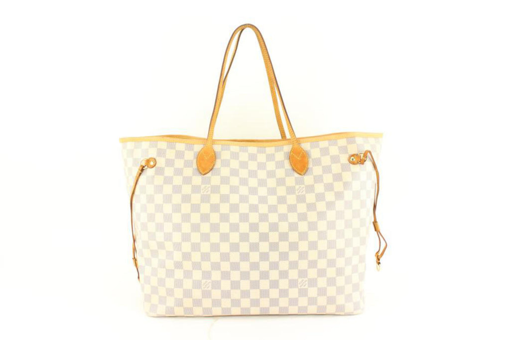 Louis Vuitton Damier Azur Neverfull GM Tote 41lz613s Louis Vuitton Damier Azur Neverfull GM Tote 41lz613s
