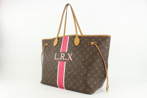 Louis Vuitton Large Monogram Mon Neverfull GM Tote with Stripe 1110lv7 –  Bagriculture