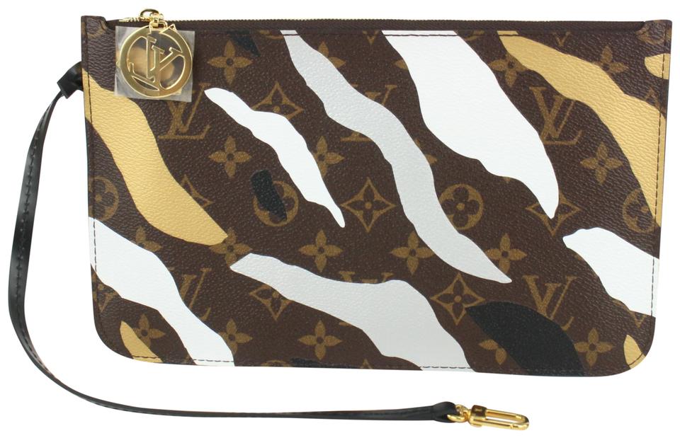 Louis Vuitton LVxLOL League Camo Stripe Monogram Neverfull Pochette MM/GM 830lv23 Louis Vuitton LVxLOL League Camo Stripe Monogram Neverfull Pochette MM/GM 830lv23
