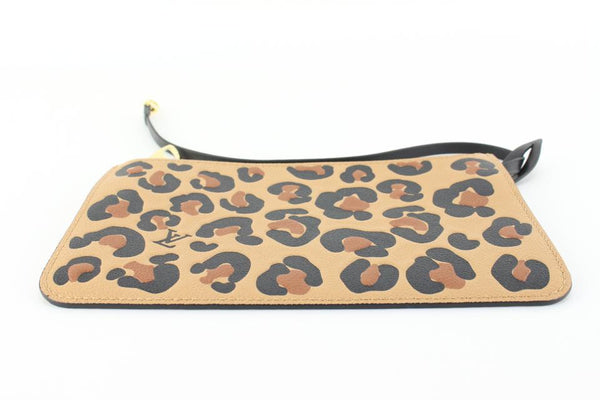 Neverfull Pochette Wild at Heart Leopard Print Empreinte Leather Large