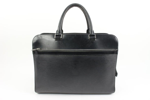 Louis Vuitton Black Epi Leather Noir Basano Messenger 2way Attache 45l –  Bagriculture