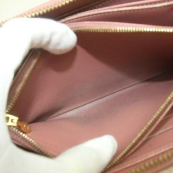 Louis Vuitton, Bags, Louis Vuitton Monogram Vernis Ikat Flowers Zippy Wallet  Pink