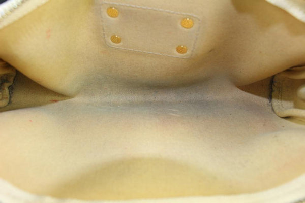 LV LOUIS VUITTON Damier Azur Pochette Eva Cross body Shoulder Bag Authentic