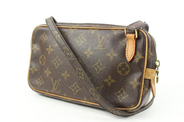 Louis Vuitton LV Monogram Marly Bandoulie Pochette bag handbag - GOOD