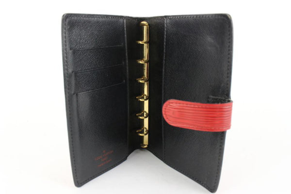 Louis Vuitton Epi Small Ring Agenda Cover - Red Books, Stationery