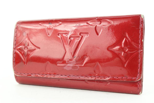 Louis Vuitton, Accessories, Salelv Cream Vernis 4 Key Holder
