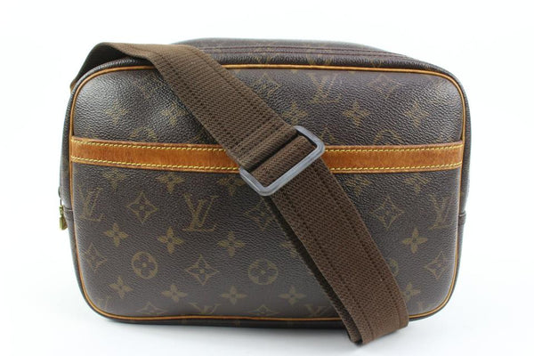 Louis Vuitton Discontinued Monogram Reporter PM Messenger Crossbody Bag 1215lv4