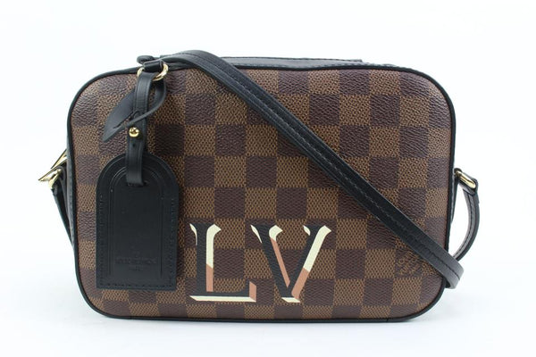 Louis Vuitton Damier Ebene Venus Santa Monica Camera Bag Crossbody 917lv23