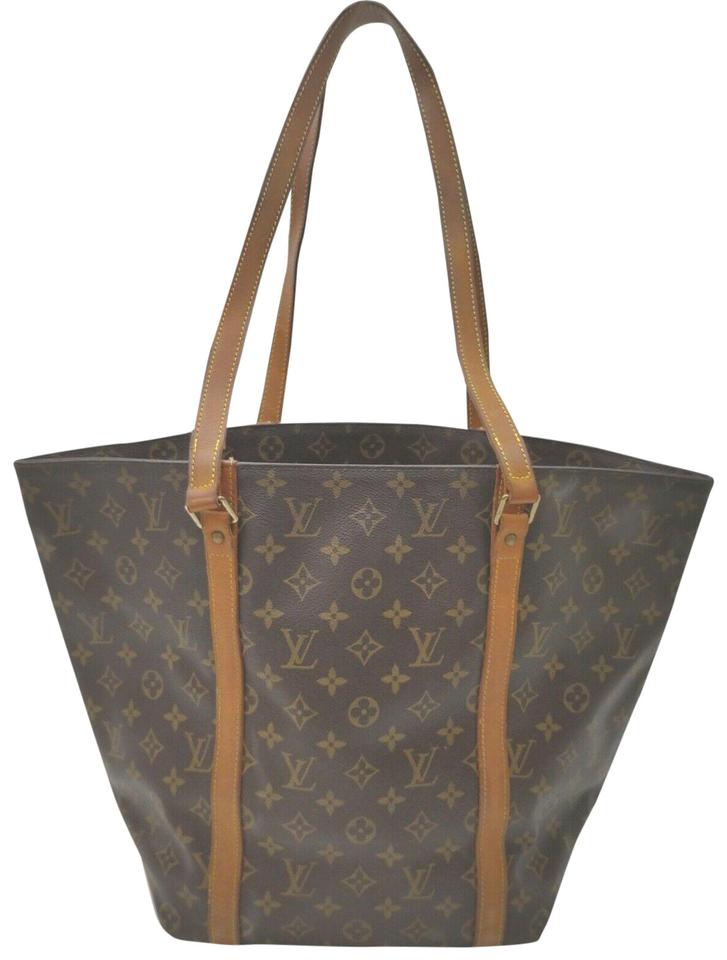 Louis Vuitton Monogram Sac Shopping Tote Bag 7LV712 Louis Vuitton Monogram Sac Shopping Tote Bag 7LV712