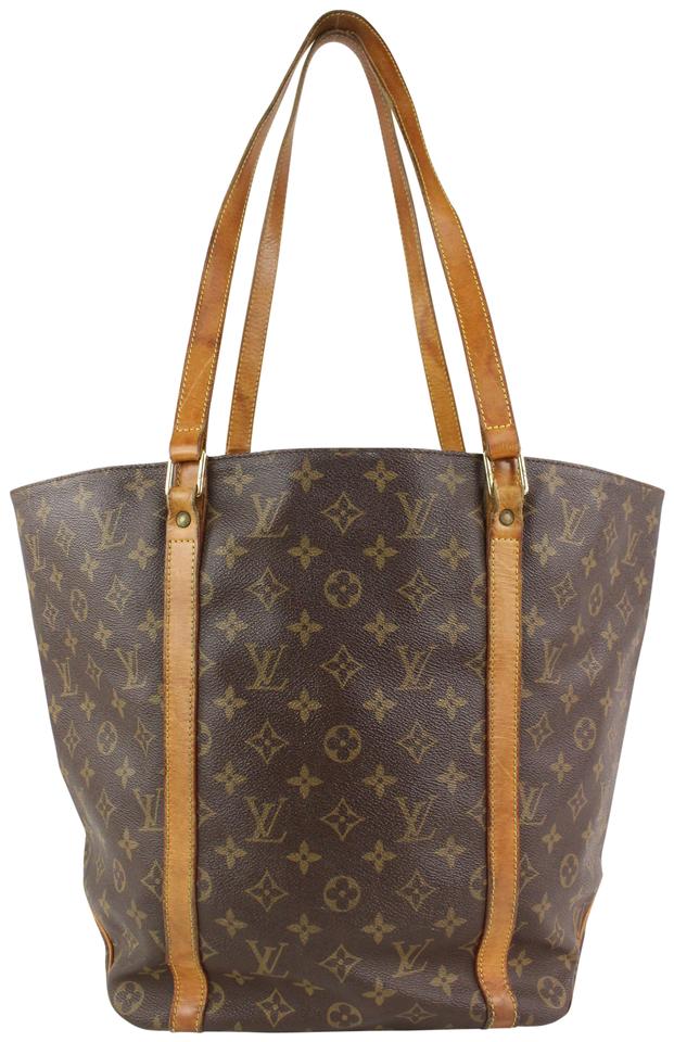 Louis Vuitton Monogram Sac Shopping Tote Bag 7LZ1019 Louis Vuitton Monogram Sac Shopping Tote Bag 7LZ1019