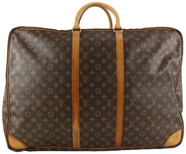 Louis Vuitton Sirius 65 Monogram canvas Brown Leather ref.554046