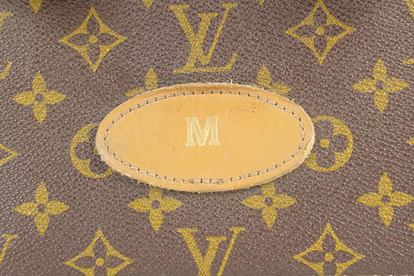Louis Vuitton rare 1970's Monogram Stratos 80 Trunk Case Travel Steamer  Leather ref.297798 - Joli Closet
