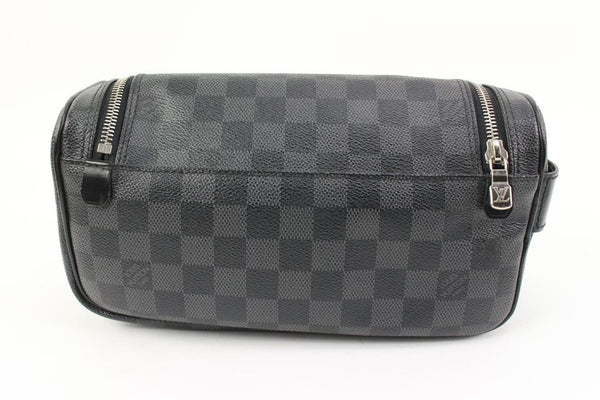 Louis Vuitton Damier Graphite Toiletry Cosmetic Pouch