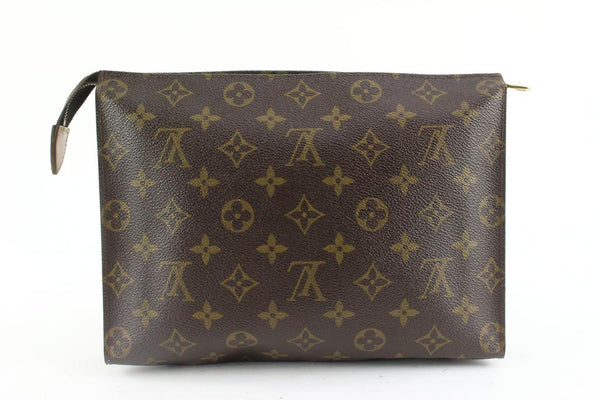 Louis Vuitton Discontinued Monogram Toiletry Pouch 26 Cosmetic Case 12 –  Bagriculture