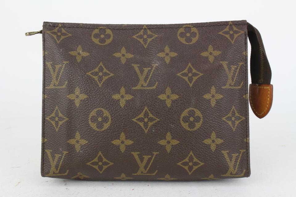 Louis Vuitton Monogram Toiletry Pouch 19 Cosmetic Case Poche Toilette 823lv18 Louis Vuitton Monogram Toiletry Pouch 19 Cosmetic Case Poche Toilette 823lv18