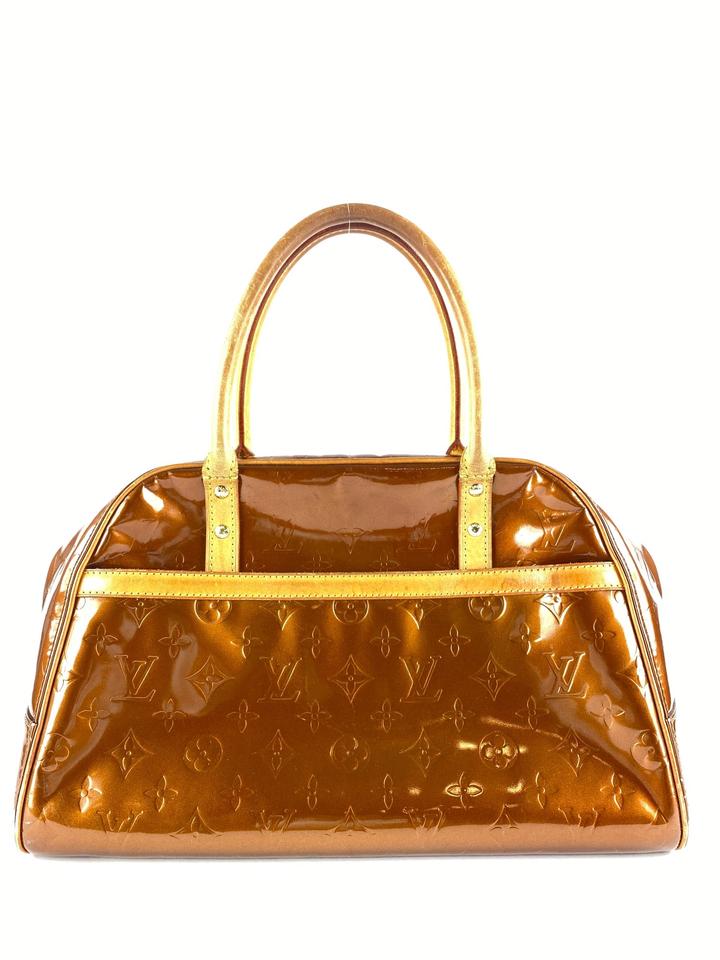 Louis Vuitton Bronze Vernis Copper Tompkins Square Boston Bag 862143 Louis Vuitton Bronze Vernis Copper Tompkins Square Boston Bag 862143