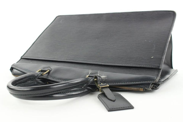 Louis Vuitton Black Epi Leather Noir Riviera Vanity Tote Bag 862470