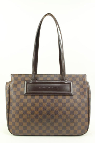 Louis Vuitton Damier Ebene Parioli PM Shopper Tote Bag S215lv94