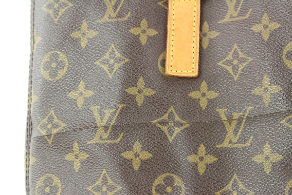 Authentic Louis Vuitton Luco M51155 Brown Monogram Shoulder Bag