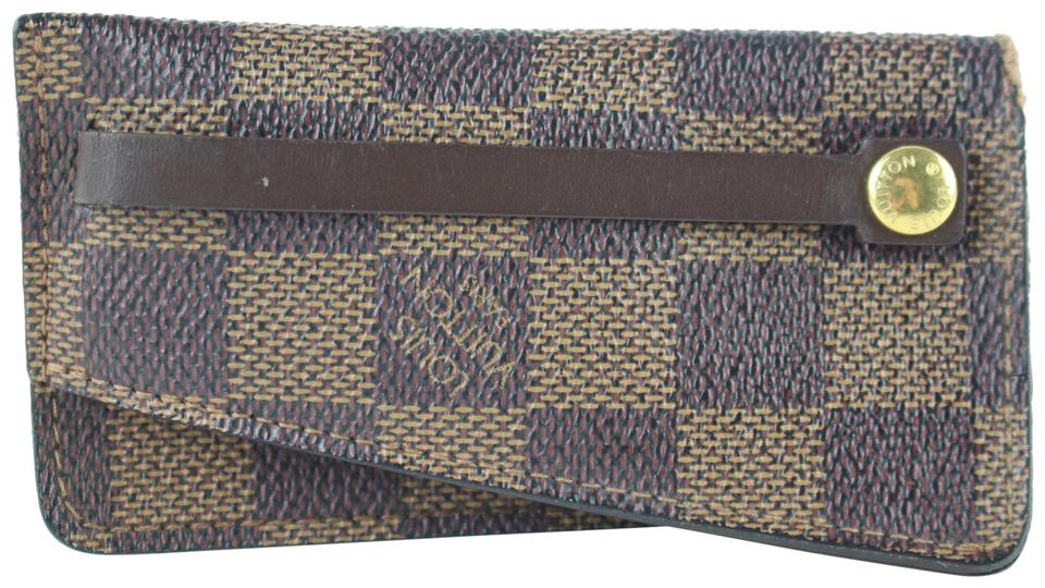 Louis Vuitton (Ultra Rare) Damier Ebene Multicles Key Holder 6LE859 Louis Vuitton (Ultra Rare) Damier Ebene Multicles Key Holder 6LE859