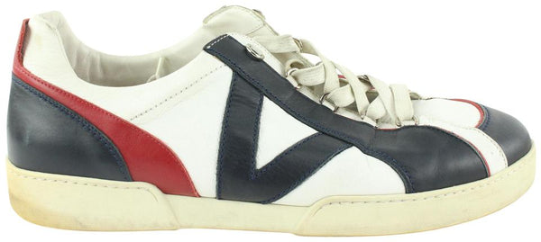 Louis Vuitton Men's 13 US Navy x White x Red Rennes Sneaker