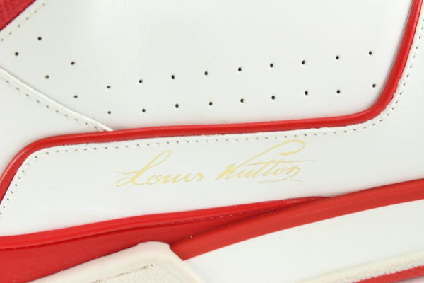 Louis Vuitton Men's 12 US Virgil Abloh White x Red High Top