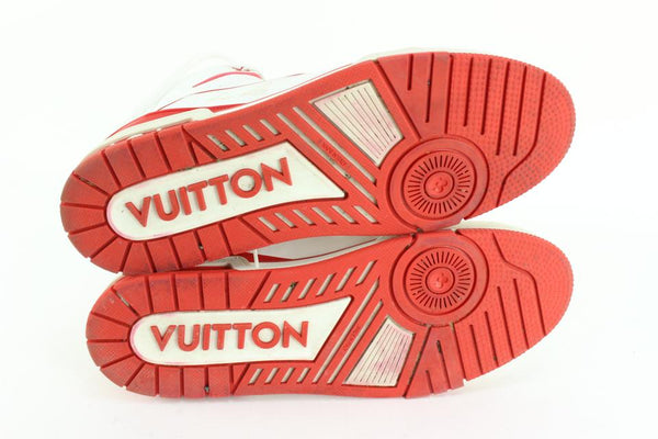 Louis Vuitton Virgil Men's SS20 508 High Top Purple Red Sneakers