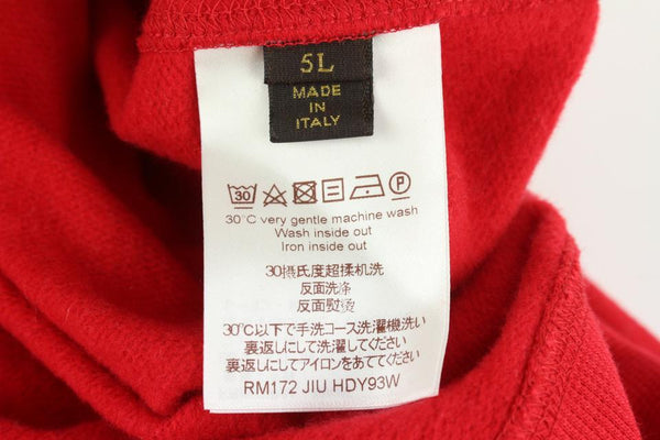 Arc Logo Sweatshirt Louis Vuitton x Supreme - Size XXXXL - Red