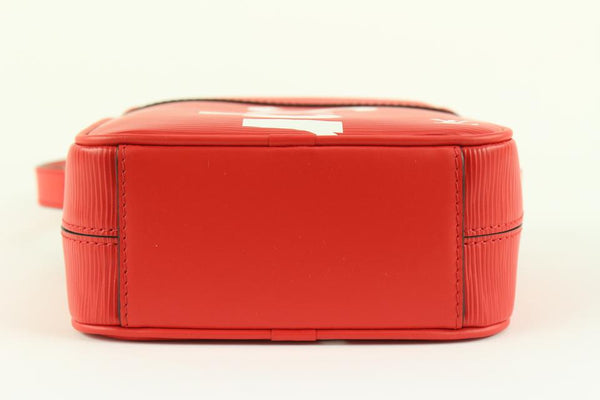 Louis Vuitton x Supreme Danube Pm 10lk1230 Red Epi Leather Cross Body Bag, Louis  Vuitton x Supreme