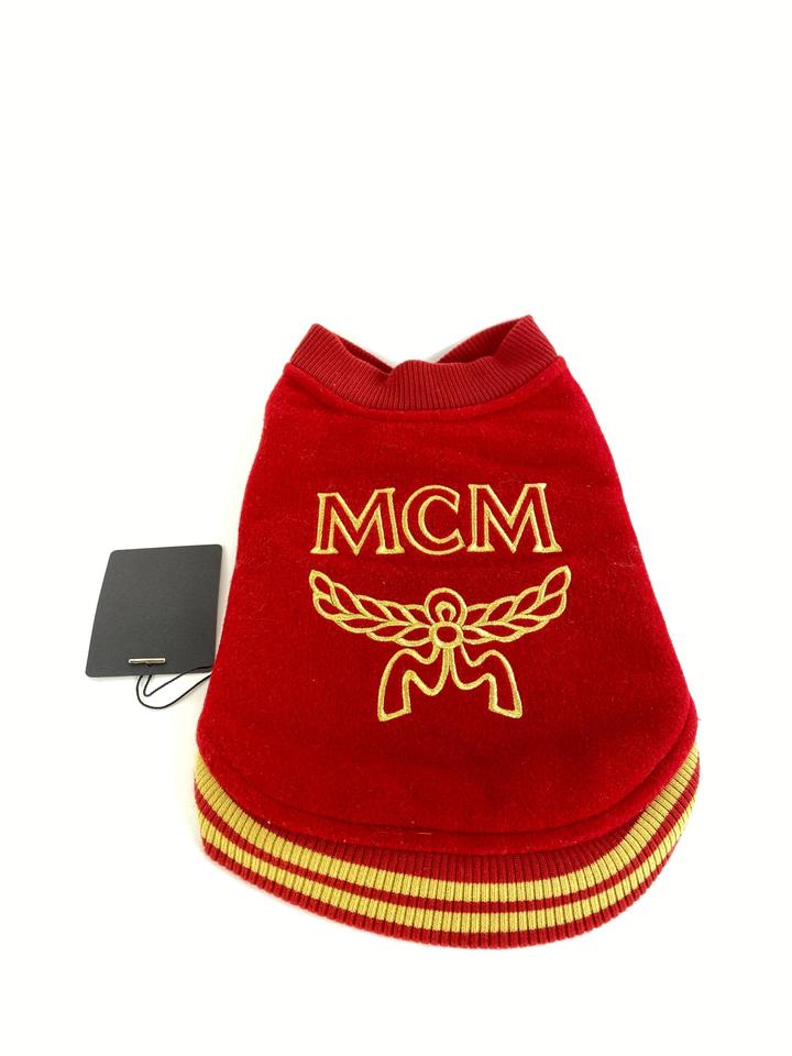 MCM Varsity Jacket Visetos Logo Sweater Dog Shirt Puppy Cat Pig 2mcm1231 MCM Varsity Jacket Visetos Logo Sweater Dog Shirt Puppy Cat Pig 2mcm1231