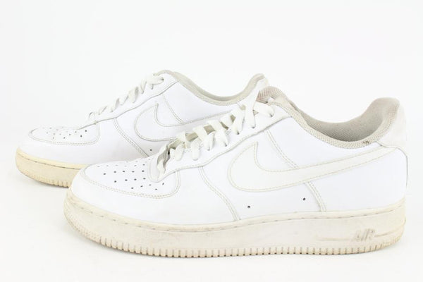  Nike Mens Air Force 1 Low 07 315122 111 White on White - Size  12