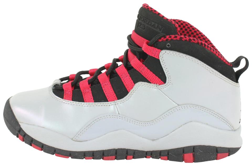 Nike 2013 Youth 4 US Wolf Grey Retro Air Jordan X 10 487211-009 Nike 2013 Youth 4 US Wolf Grey Retro Air Jordan X 10 487211-009