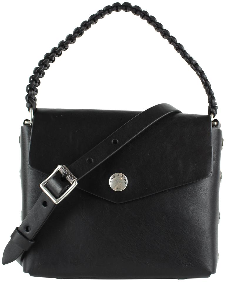 Rag & Bone Black Leather Atlast 2way Bag 2M328 Rag & Bone Black Leather Atlast 2way Bag 2M328