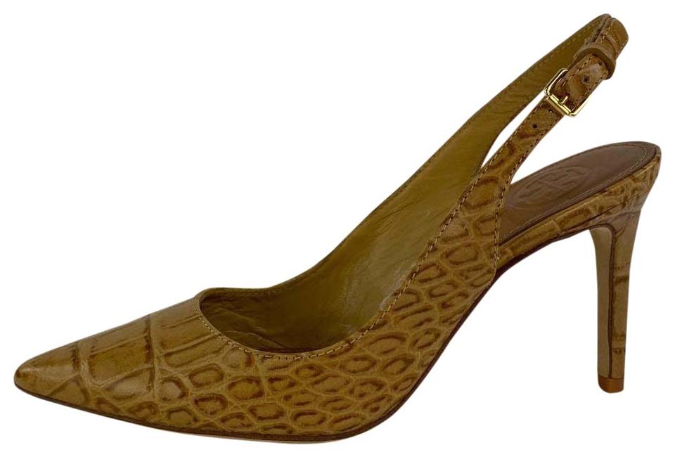 Tory Burch SZ6.5 Embossed Kitten Heels 6TBL1127 Tory Burch SZ6.5 Embossed Kitten Heels 6TBL1127