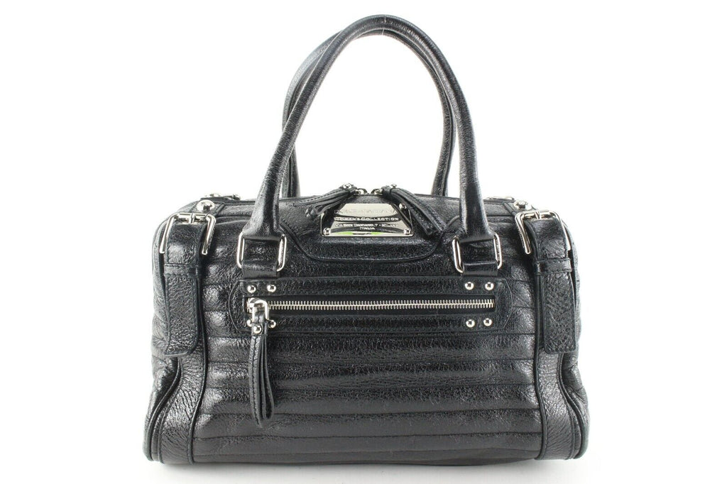 Dolce & Gabbana Black Quilted Leather Miss Easy Boston Bag 1DG0418C