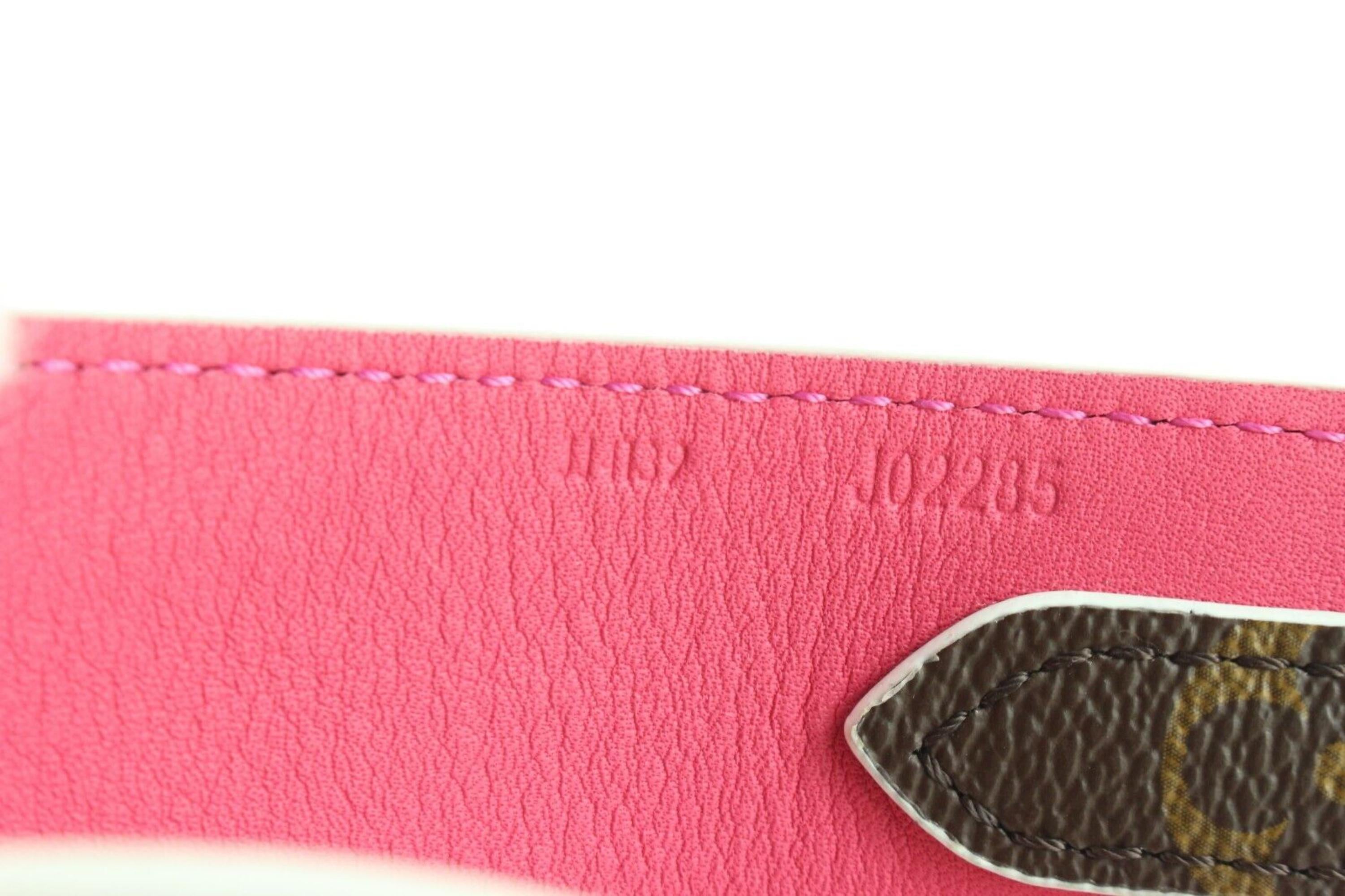 Louis Vuitton Monogram x Pink Monogram Bandouliere Strap Guitar 1L02015 For  Sale at 1stDibs