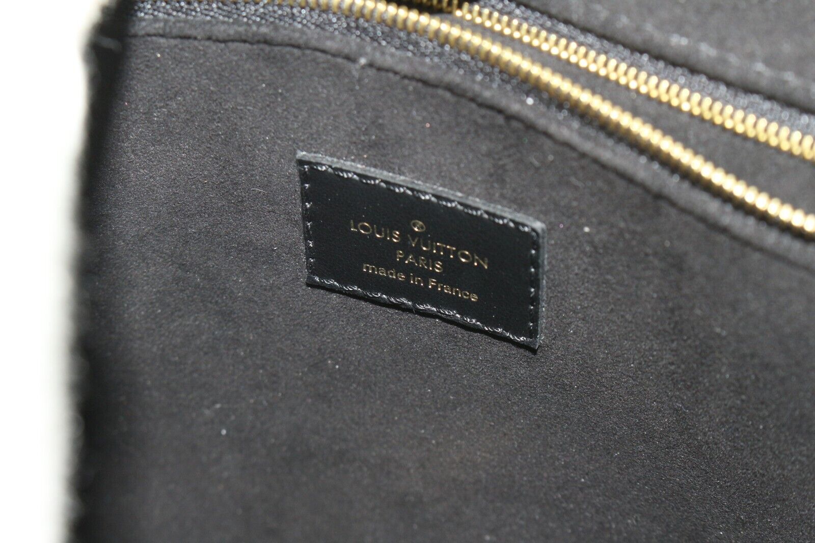 Louis Vuitton Black Shearling Monogram on My Side mm 2way Tote 1LV0413C