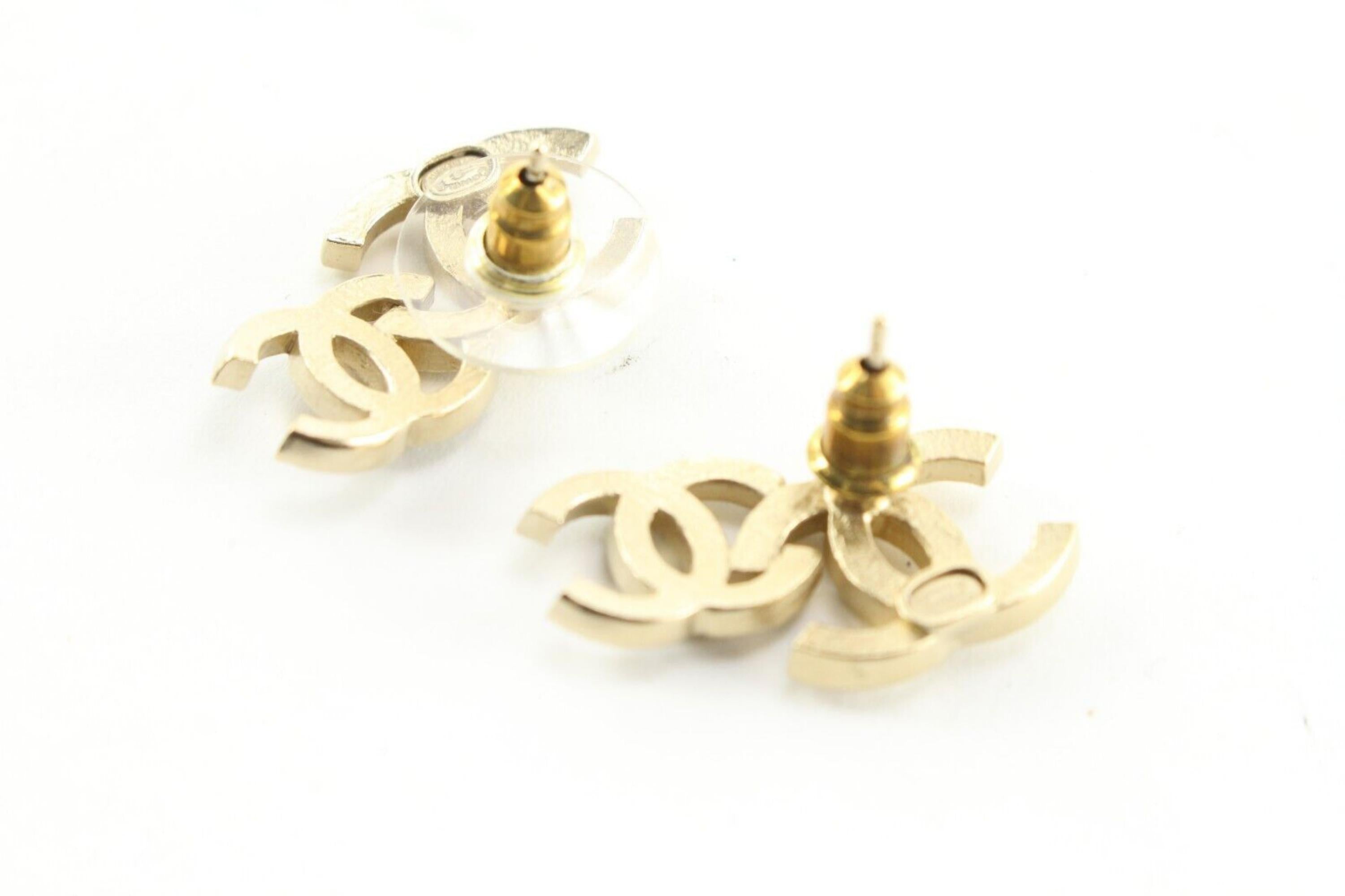 double c chanel earrings
