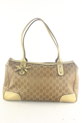 Gucci Rare Metallic Bronze Gold Shoulder Bag 3GK1012K
